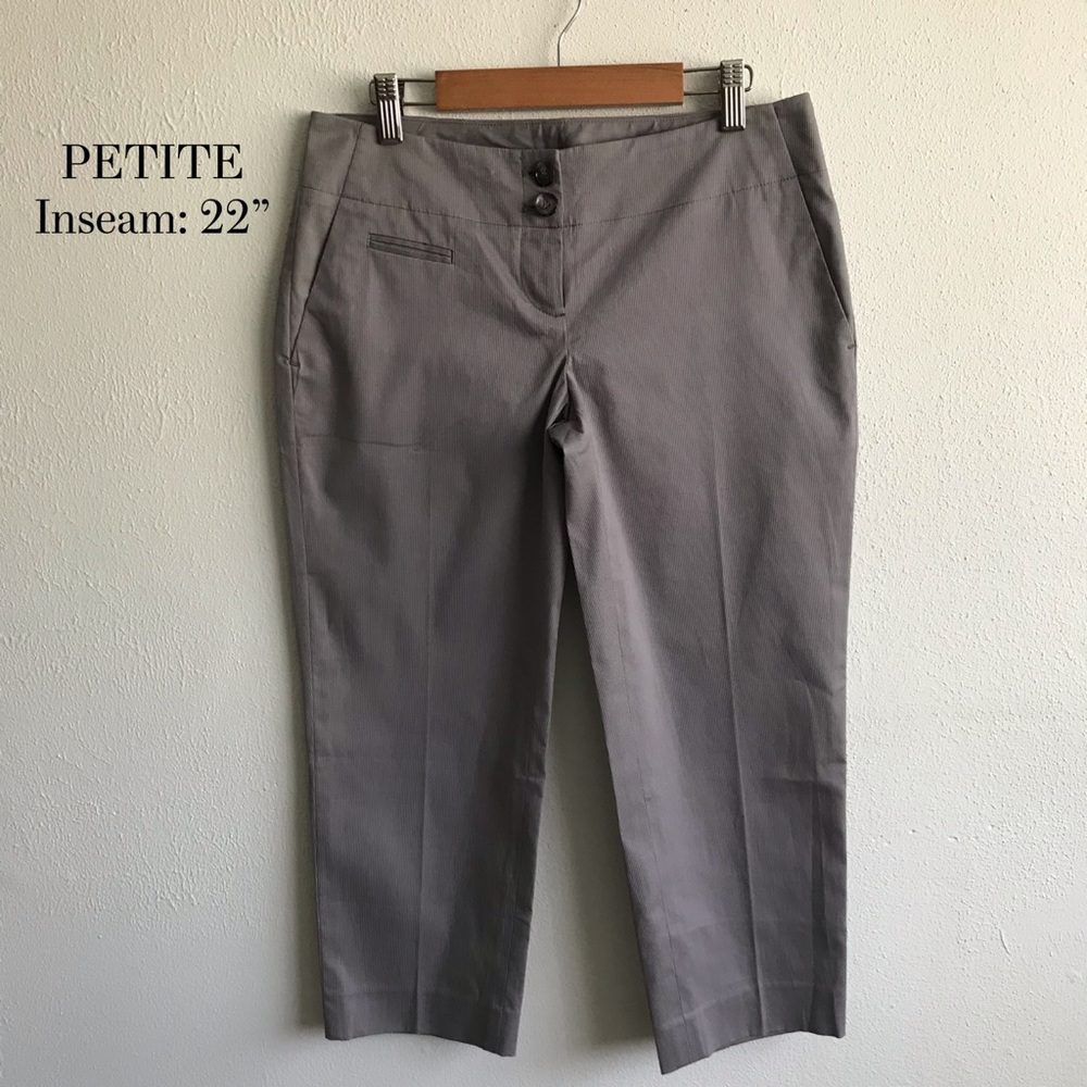 PETITE LOFT Gray Marisa Fit C…